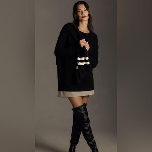 Anthropologie Black Sweater